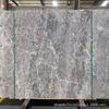 Piso de Mármol Gris Hermes Proyecto de Hotel Decoración del Hogar Pared de Fondo Piso Escaleras Panel de Gabinete Lavabo