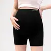 Pantalones de Seguridad para Maternidad Leggings Anti-Exposición Dos en Uno Cintura Alta Soporte Abdominal Tallas Grandes Nuevo Verano Sin Costuras Estilo Delgado Anti-Exposición