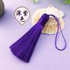 Nudo chino borla pendiente de oreja pendientes marcapáginas diy colgante de abanico de oreja para colgar accesorios de ropa cheongsam Hanfu material