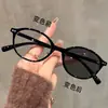Gafas Fotocromáticas de Prescripción Estilo Coreano para Mujer, Montura Pequeña, Anti-Luz Azul, Se Pueden Personalizar con Lentes de Prescripción