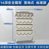 Estante para Guardar Cascos de Obra Estante para Guardar Cascos de Taller Estante para Cascos Montado en Pared de Pie