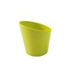 Melamina color diagonal tazón chafing dish tazón pequeño cubo para alimentos tazón para salsa tazón de plástico comercial autoservicio verduras verdes lechuga cubo