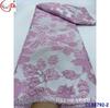 Tecido Brocado Jacquard Antigo Bordado Dupla Face com Fio de Ouro e Prata Renda Brocada Africana