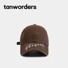 Gorra de Béisbol Bordada Retro de Moda con Efecto Desgastado, Estilo Coreano Unisex, Circunferencia de Cabeza Grande, Adelgazante del Rostro, Versátil Gorra de Pico de Moda