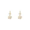 Pendientes elegantes y dulces con forma de flor para mujer, estilo hada, tendencia alta, nuevos