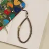 Cordón de cadena para teléfono móvil de ágata y calcedonia personalizado, colgante de cristal de muñeca corta de estilo chino, bonito colgante de transporte para mujer, joyería