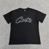 Camiseta Corteiz Alcatraz Estampado a Largo Plazo Moda Urbana de Moda Hip-Hop Patineta Casual Calle Unisex
