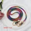 Lanyard Luxuoso para Celular com Strass Corrente Longa para Celular Crossbody Pode Ser Usado no Ombro Pingente Alça de Bolsa Charme Cordão para Celular