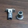 Acessórios para Colunas de Escada em Alumínio Fundido sob Pressão, Corrimãos, Guarda-corpos, Arte em Ferro, Arte em Alumínio, Peças Decorativas com Base Móvel de Cabeça Oscilante