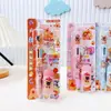Set Combinado de Bolígrafos de Seis Colores Stitch Bolígrafo Cinta Correctora Suministros de Papelería Kuromi Bolígrafo Multicolor Papelería para Agenda