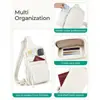 Amazon Nueva Bolso Cruzado para Mujer Bolso de Pecho Portátil Bolso Mensajero de Moda Esponjoso con Bolsillo para Botella de Agua Bolso de Pecho Bolso de Viaje