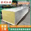 Paneles de lana de roca aislantes, resistentes al calor y a la corrosión, paneles sándwich de acero color - fabricante profesional para exportación a todo el mundo