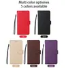 Funda de Piel para Teléfono con Ranura para Tarjeta, Modelo de Tres Tarjetas con Patrón de Lichi para Oppo Realme 15 Realme C85/Note 70t