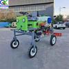 Pulverizador autopropulsado para huertos, pulverizador de cuatro ruedas impulsado por automóvil, máquina de gestión agrícola diésel para pastoreo.