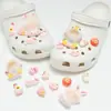 Accesorios Florales Perforados 3D Estilo Océano Iridiscente para Zapatos Desmontables Lindos Decoración de Estrella de Mar, Concha, Delfín Hebilla de Zapato Mayoreo