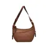 Bolsa Popular para Mujer Transfronteriza, Moderna y Versátil, Bolso de Hombro Ligero de Nailon para Mujer, Bolso Sencillo de Color Sólido Tipo Bollo para el Uso Diario