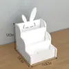 Caixa de Armazenamento de Tesouras para Área de Artesanato do Jardim de Infância Kidsren's Desktop Removível Papelaria Prateleira de Armazenamento com Múltiplos Compartimentos