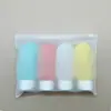 Conjunto de Frascos de Viagem, Cosméticos, Shampoo, Gel de Banho, Limpador Facial, Produtos para Cuidados com a Pele, Creme para as Mãos, Frasco Flexível, Frasco Vazio