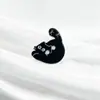 Cachorrinho Fofo, Coelho, Pinguim Pequeno Desenho Animado Botão de Dois Olhos DIY Manual de Costura Chapéu Acessórios de Cabelo Fivela Decorativa para Roupas