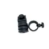Clip para Luz Lateral de Casco de Bomberos y Rescate Montado en Riel Soporte para Linterna Lateral de Sombrero Clip Sujeta Luces de Enganche
