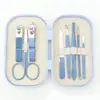 Set portátil transfronterizo de cortaúñas, set de 14 piezas de herramientas de manicura, set de cortaúñas