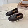 Zapatos de Cuero para Niñas, Estilo Primavera y Otoño, Suela Suave, Antideslizantes, para Niños de 3 a 6 Años, Zapatos sin Cordones, Zapatos Casuales para Niños
