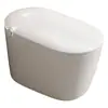 Inodoro Inteligente Doméstico Totalmente Automático Transfronterizo con Escudo de Espuma Ahorrador de Agua Integrado, Sifón, Calentamiento Instantáneo y Taza de Cerámica Integrada