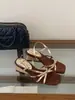 Sandalias de Cuña para Mujer 2026 para Exteriores, Moda de Verano Charol Correa Fina Cruzada Estilo Francés Slip-On
