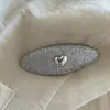 Pinza para el pelo con forma de Oni de Dongdaemun, estilo similar, Flash de Amor, Diamante, Pinza bb para mujer, Pinza lateral de temperamento avanzado, Pinza para flequillo, Pinza de moda para el pelo