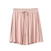 Shorts de Modal para Mulheres Verão 2021 Novo Cintura Alta Solto Tamanho Grande Perna Larga para Usar Fora de Casa Casual em Casa Pijama Fino