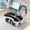 Roda Abdominal Fitness de Quatro Rodas, Roda Abdominal com Retorno Automático, Equipamento Esportivo, Treinador de Músculos Abdominais Fitness, Roda para Músculos Abdominais, Retorno Automático