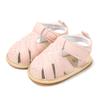 Comércio Exterior Estilo Quente 0-1 Ano Verão Bebê Casual e Confortável Baotou Sandálias Respiráveis Solado Macio Antiderrapante Sapatos de Bebê