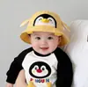 Gorro de Bebé Estilo Delgado para Primavera y Otoño Protector Solar Lindo Sombrero de Pescador para Niños y Niñas Lindo Resistente al Viento Viaje Sombrero de Cubo de Verano