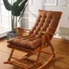 Cojín Engrosado para Sillón Reclinable Cojín para Mecedora Almohadilla de Algodón para Sillón Reclinable de Oficina Cojín de Asiento para Silla de Persona Perezosa Silla de Ratán Silla de Ocio Cojín de Asiento de Invierno