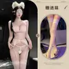 Sensación Nocturna Lencería Sexy Portaligas Conjunto de Tres Piezas Tallas Grandes Ribete de Encaje Sexy Atuendo Erótico
