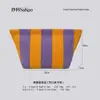 Bolsas Transfronterizas, Bolsas de Punto Rayadas, Bolsas para Guardar Cosméticos, Bolsas Tejidas de Moda y Sencillas, Bolsos de Mano de Hilo Tejido de Mosca