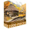 Puzle de 1000 piezas Sakura Town Fabricante Popular Transfronterizo Alta Dificultad Alivio del Estrés Juguete Educativo para Niñas Regalo de Cumpleaños