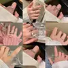 Anillo Trendy de Dedo Índice Hueco 2026 para Mujer, Anillo Minimalista Simple Estilo Coreano, Suave y Elegante con un Toque de Alta Gama