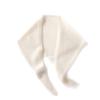 Toalha Triangular de Caxemira Feminina 100% Caxemira Pura Outono e Inverno Nova Alta Qualidade Quente Moda Tricotada Lenço Pequeno