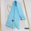 200cm * 5cm Europeo y Americano Monocromo Color Sólido Hecho a Mano Cinta Alargada Bolsa de Atar Bufanda Pequeña Profesional Bufanda Bufanda Bufanda