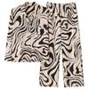 Pijama para Mujer Primavera y Otoño Nuevo Algodón Manga Larga Patrón Cebra Moda Cárdigan de Gama Alta Ropa de Exterior Ropa para el Hogar