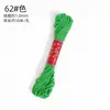 Hilo de Algodón Retorcido a Mano Estilo Xizang 10m / Pulsera de Borla Tejida a Mano con Cuentas, Cordón de Algodón No Elástico