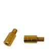Adaptador de Cabeza de Red con Conversión de Diámetro de 6 mm a 8 mm, Tornillo Reductor de Aleación de Aluminio y Tuerca, Adaptador de Modificación de Palo de Red de 8 mm a 10 mm