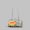 Bolsa de Commuting Maillard Feminina Primavera/Verão 2026 Bolsa de Ombro Versátil Retro Grande Capacidade Bolsa de Commuting