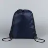 Bolsas de Poliéster 210D con Cordón para Venta al por Mayor Transfronteriza en Stock, Bolsas de Poliéster con Cordón Personalizadas, Bolsas para Eventos de Maratón