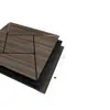 Paneles Acústicos de Chapa de Madera Cuadrados Algodón Aislante Acústico de Fibra de Poliéster Pegatinas de Pared para Habitación Paneles Acústicos para Interiores del Hogar Dormitorio