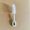 Escova para Chupeta de Bebê Escova Pequena Cerdas Macias Escova de Limpeza Ferramenta de Limpeza de Frestas de Mamadeira Cabo Vertical Multicolor