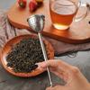 Acero inoxidable 304 tipo prensa colador de té cónico palillo de té red de partición de té filtro para hervir té bola de té transfronterizo
