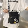 Bolsa Transversal Transfronteiriça Masculina Ins Estilo Japonês Casual de Verão Bolsa de Ombro Feminina Estilo Coreano Versátil Bolsa para Celular de Estudante
