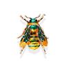 Broche de aleación con forma de gota de aceite de animal, estilo europeo y americano, con ramillete de pintura al óleo, broche de abeja de alta calidad al por mayor